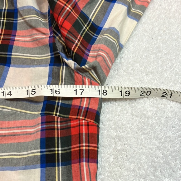 J Crew contrast plaid button down shirt - Picture 7 of 9